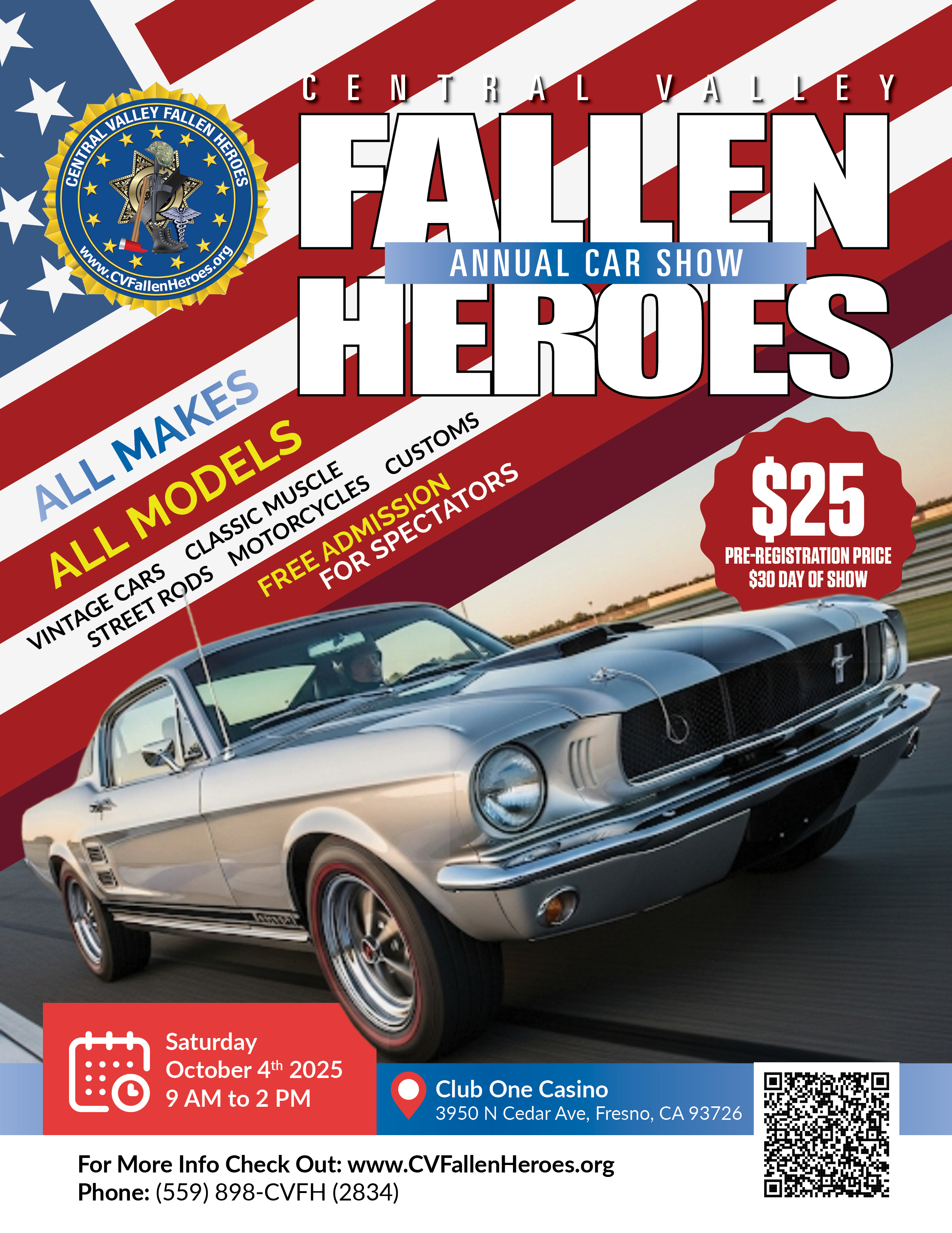 2025 CVFH Car Show Flyer (1)
